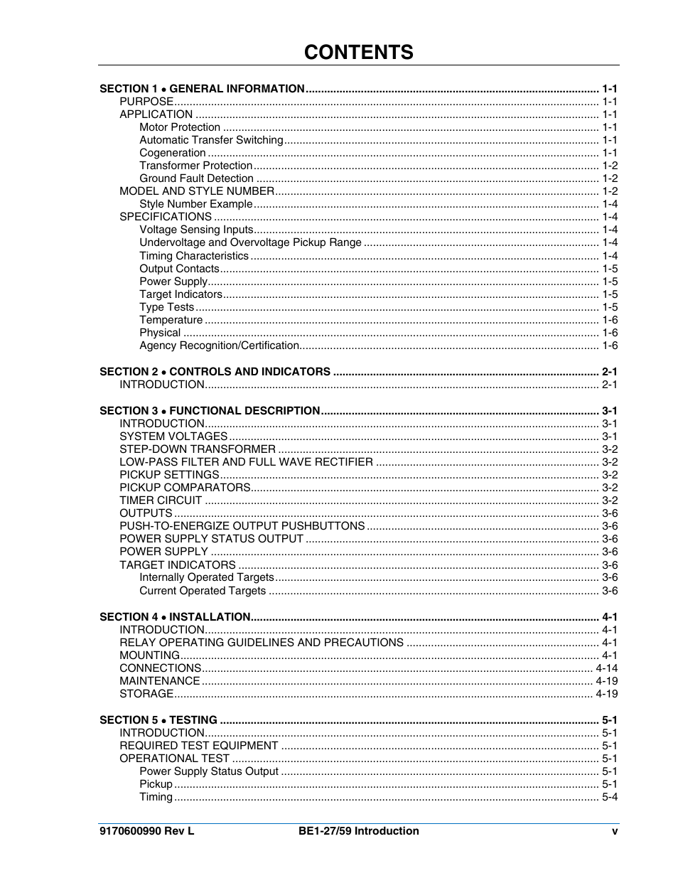 Basler Electric BE1-27 User Manual | Page 7 / 50