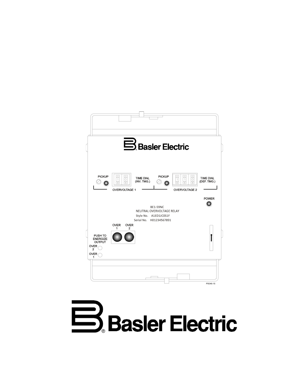 Basler Electric BE1-59NC User Manual | 40 pages