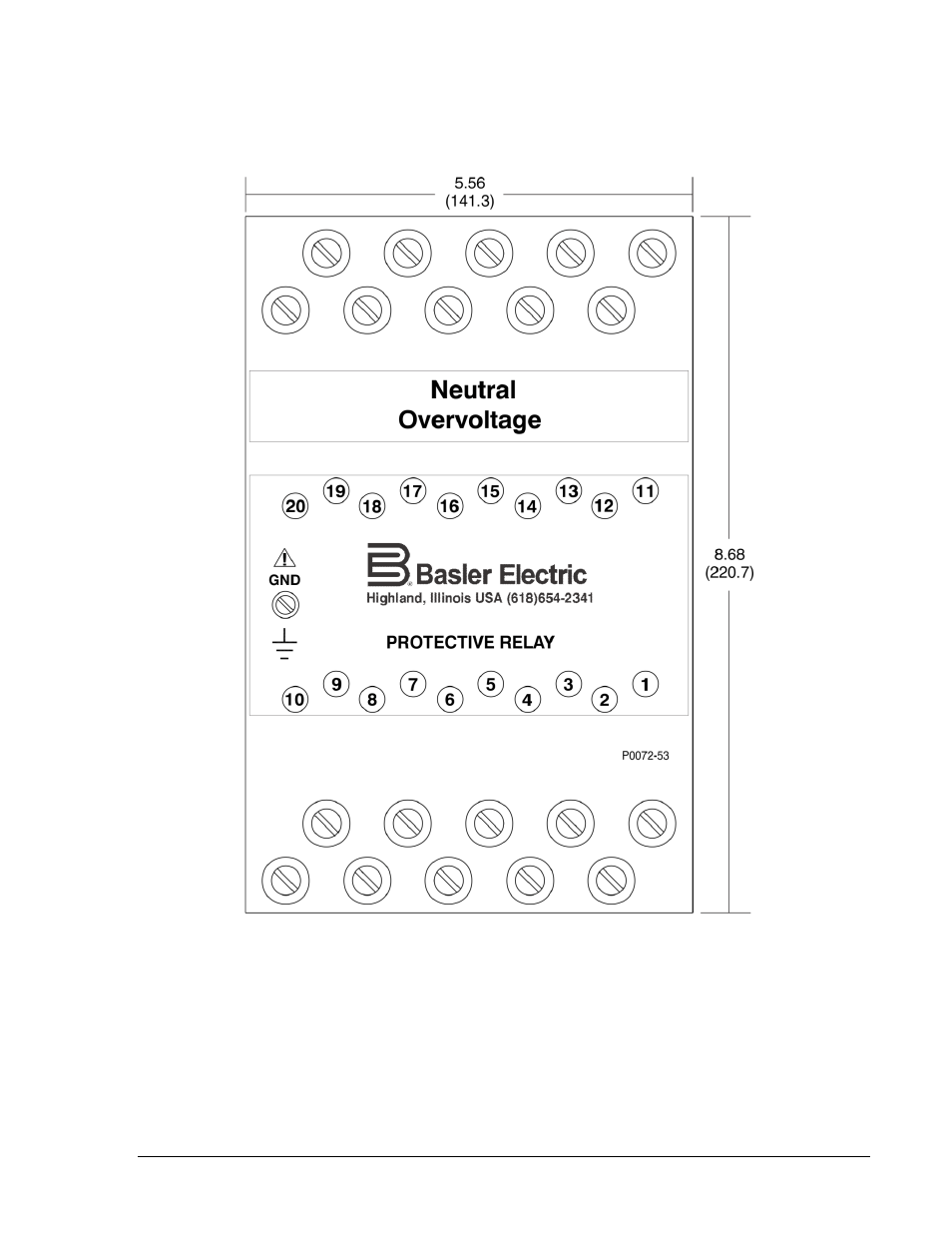 Basler Electric BE1-59NC User Manual | Page 23 / 40