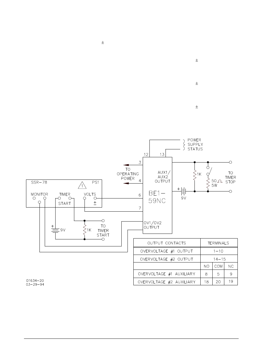 E figure 5-1, O figure 5-1, N figure 5-1 | Figure 5-1 | Basler Electric BE1-59NC User Manual | Page 34 / 40
