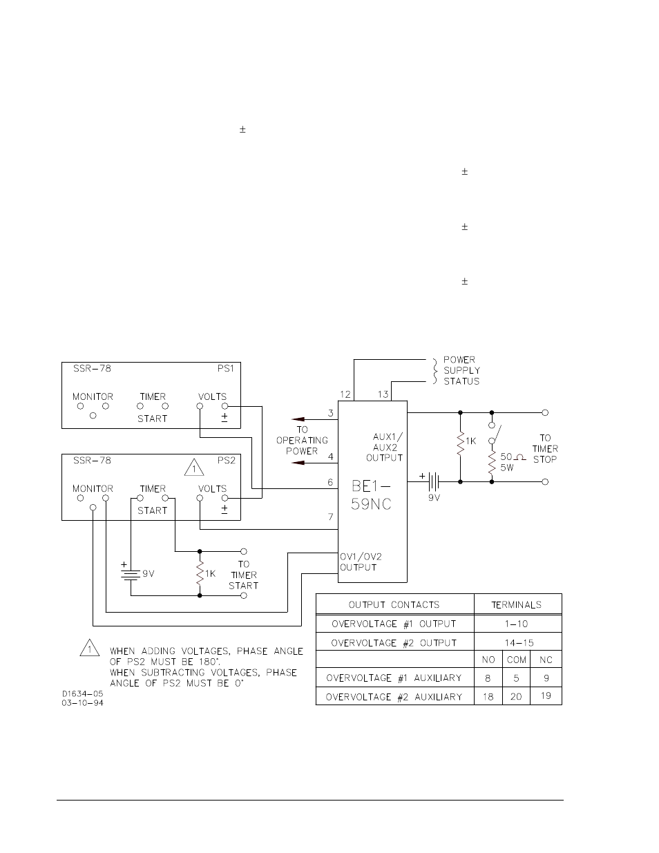 O figure 5-2 | Basler Electric BE1-59NC User Manual | Page 36 / 40