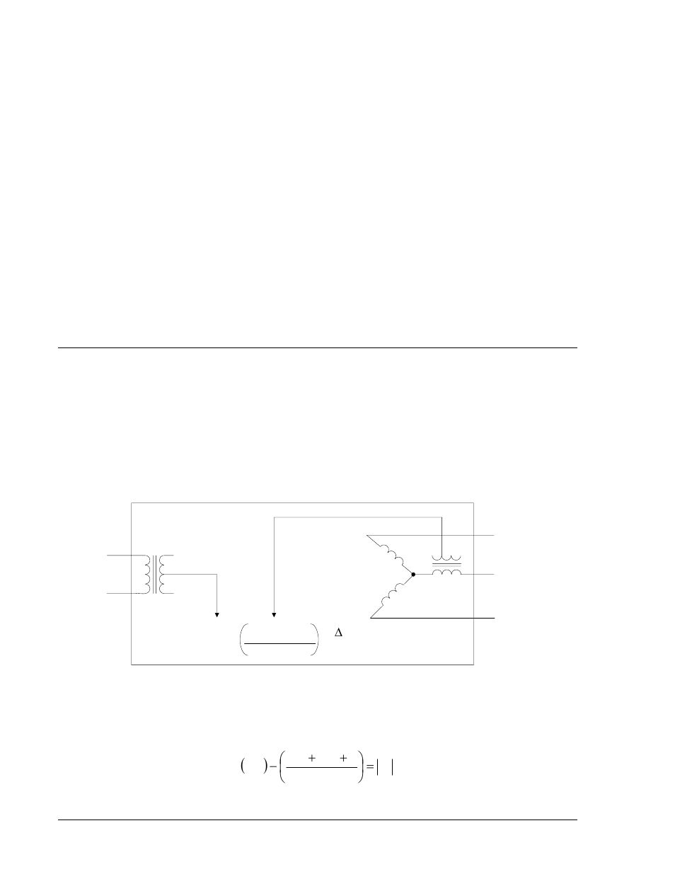 Setting the relay, Setting example for sensing input types e and f | Basler Electric BE1-60 User Manual | Page 10 / 31