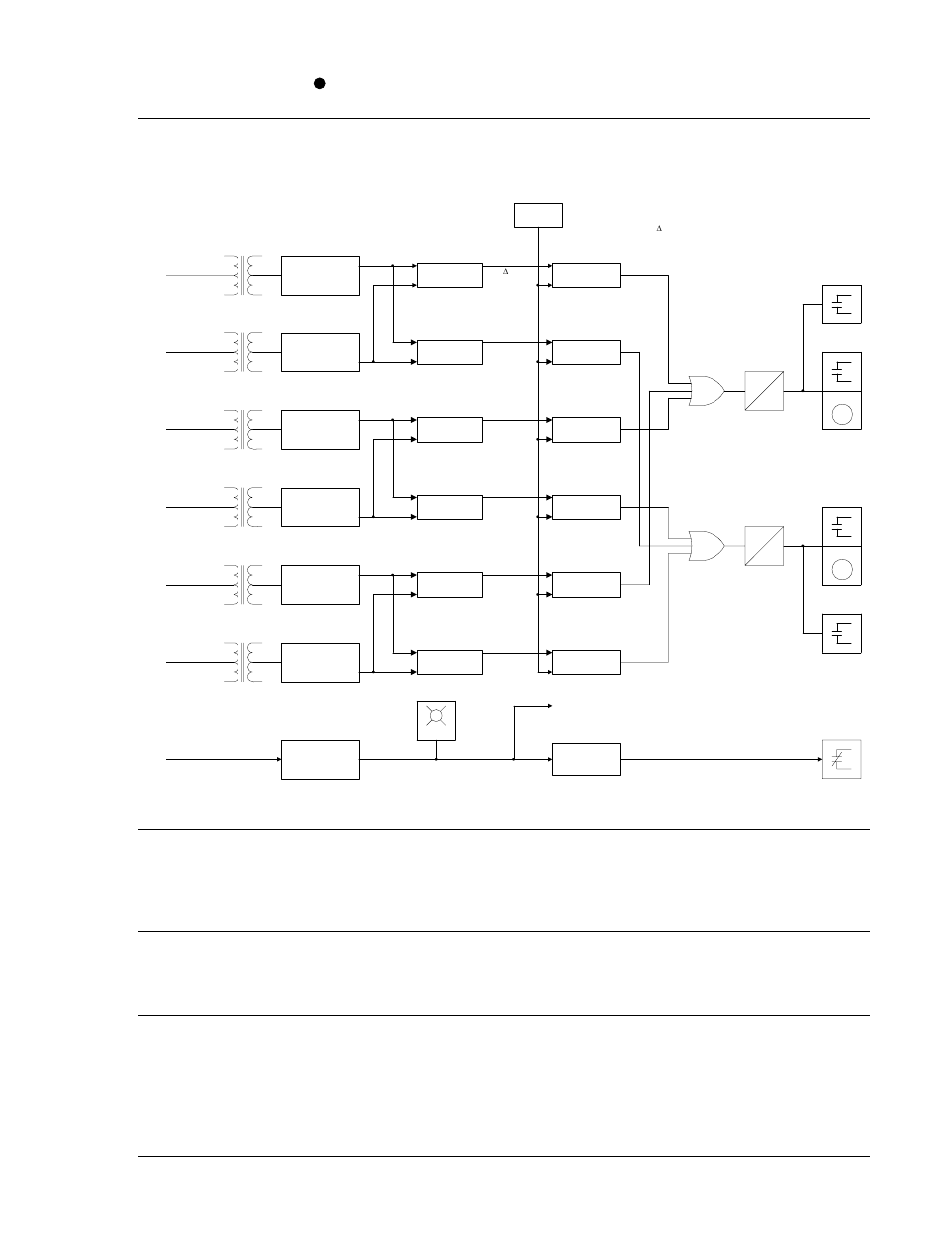 Functional description, Introduction, Step-down transformers | Full-wave rectifiers and integrators, Differential amplifiers, Section 3, Functional description -1 | Basler Electric BE1-60 User Manual | Page 17 / 31