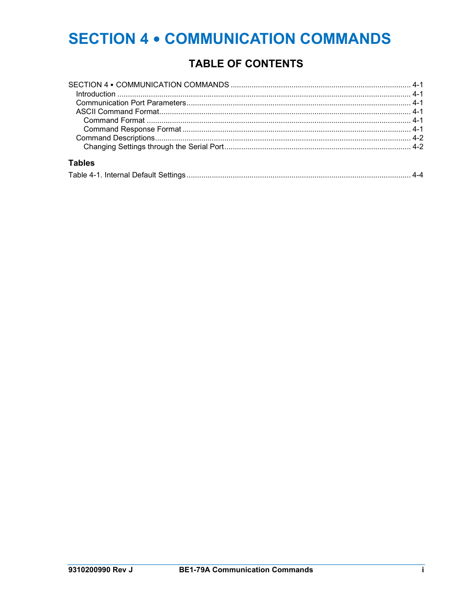 Basler Electric BE1-79A User Manual | Page 33 / 72
