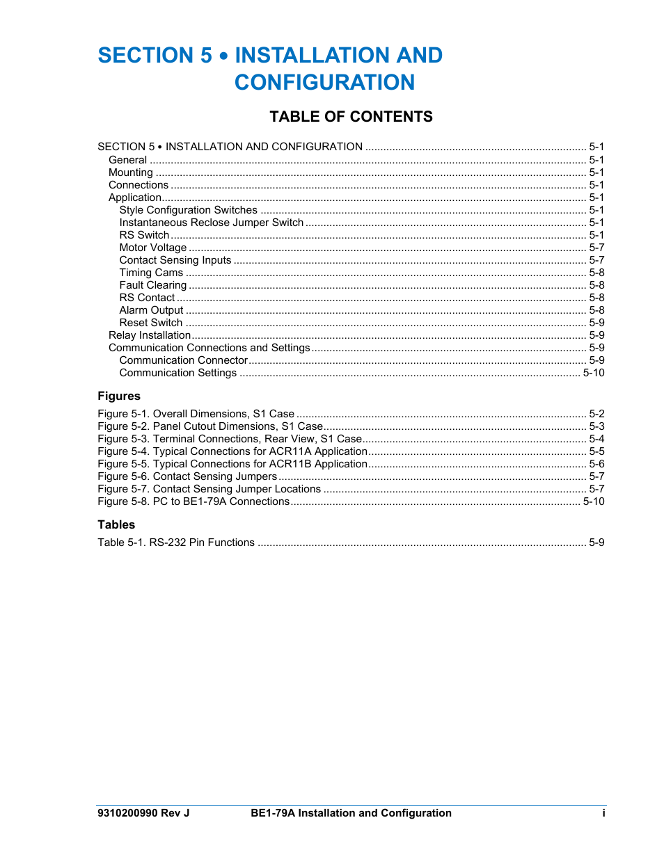 Basler Electric BE1-79A User Manual | Page 39 / 72