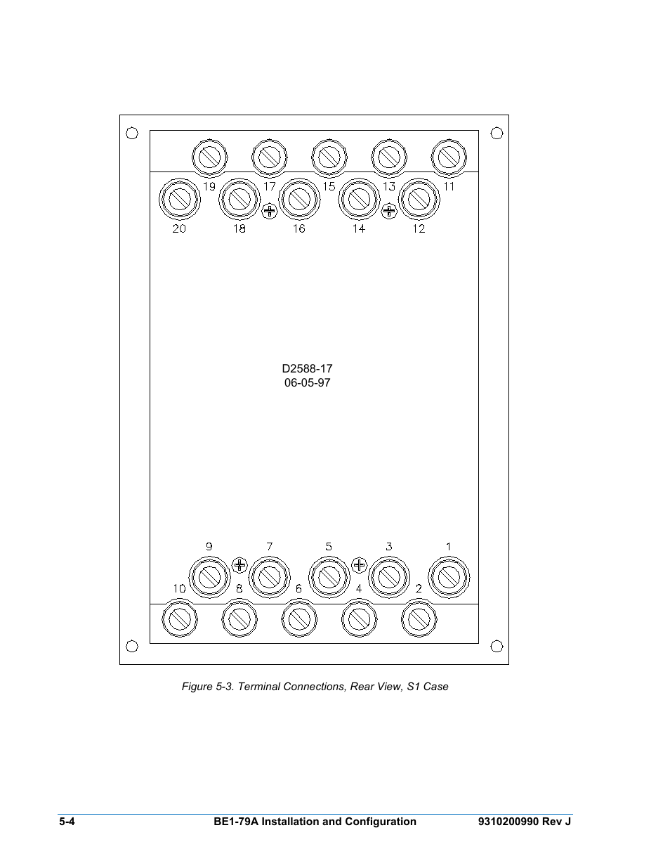 Basler Electric BE1-79A User Manual | Page 44 / 72