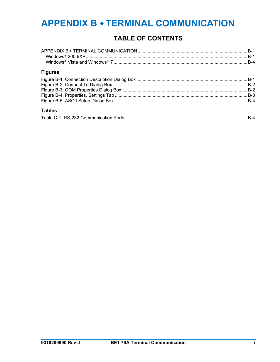 Basler Electric BE1-79A User Manual | Page 65 / 72
