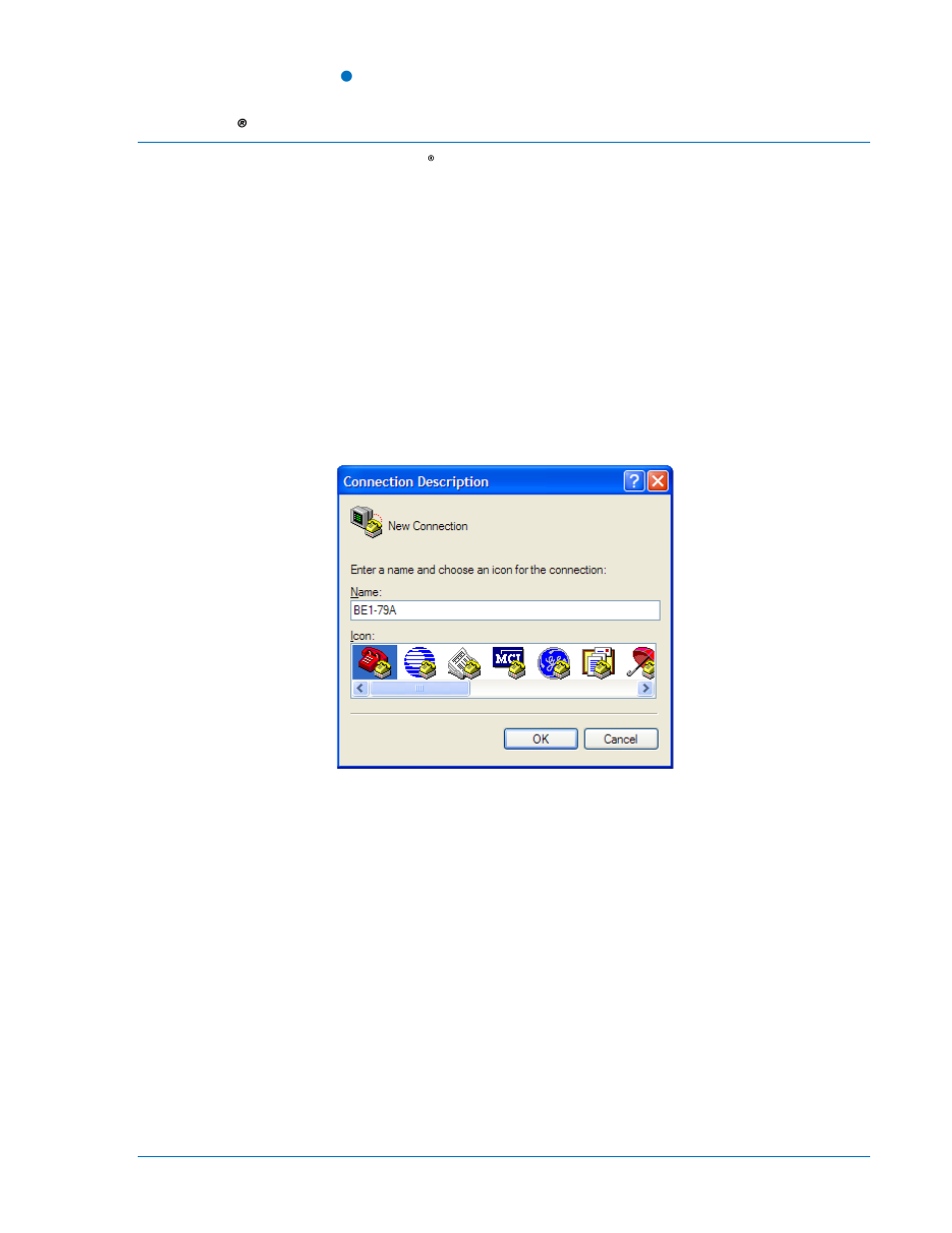 Windows® 2000/xp, Appendix b, Windows | Appendix b • terminal communication, Windows ® 2000/xp | Basler Electric BE1-79A 9310200114 User Manual | Page 57 / 62