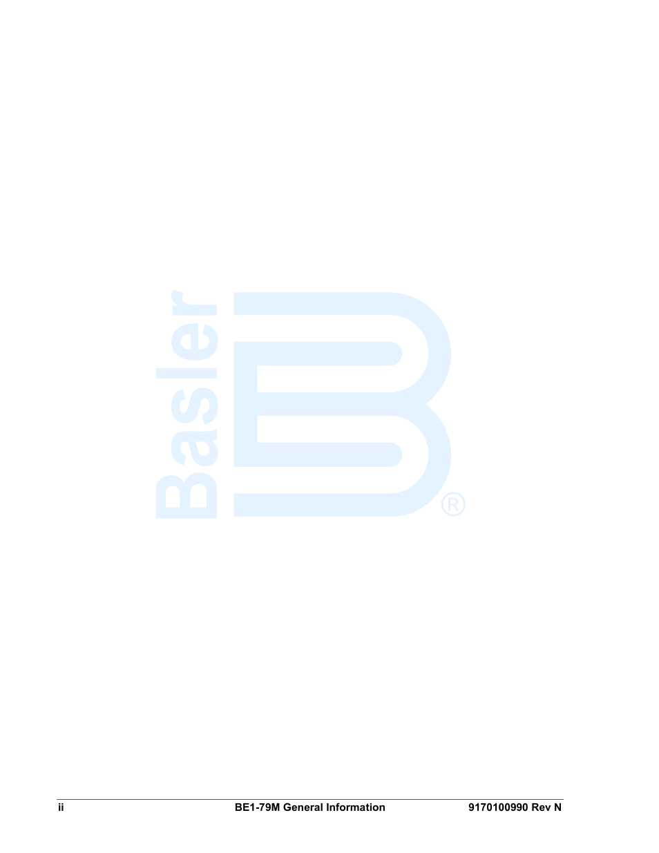 Basler Electric BE1-79M User Manual | Page 10 / 74