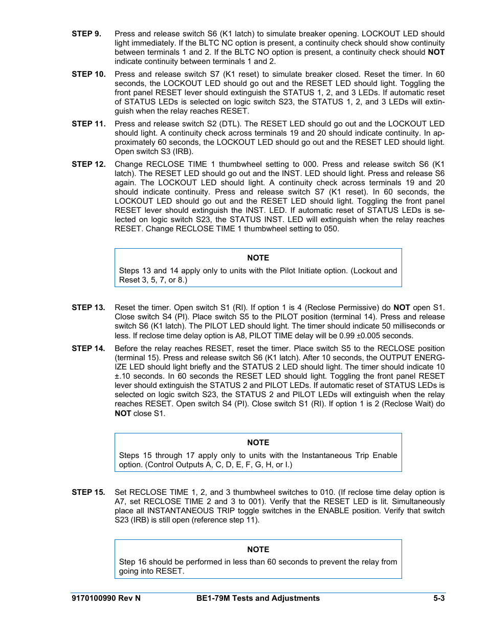 Basler Electric BE1-79M User Manual | Page 57 / 74