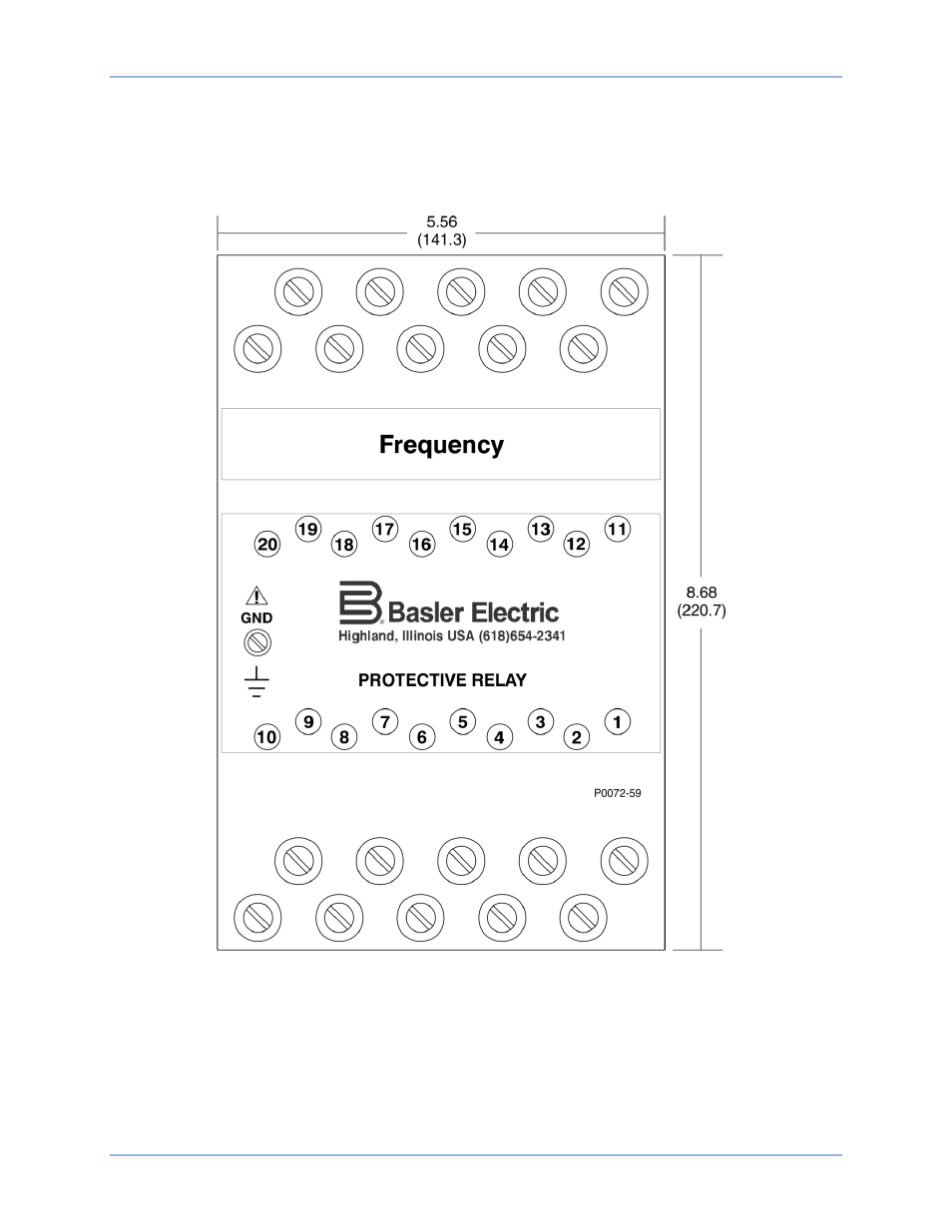 Basler Electric BE1-81O/U User Manual | Page 21 / 54