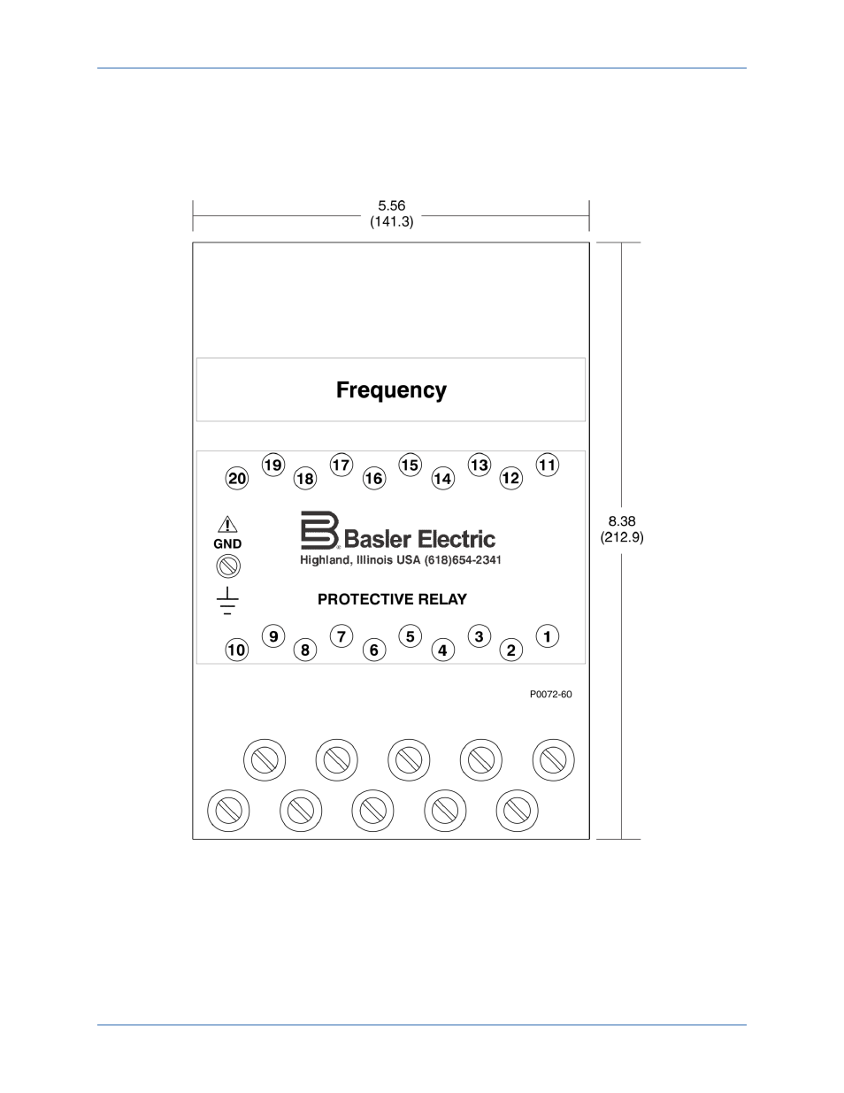 Basler Electric BE1-81O/U User Manual | Page 23 / 54
