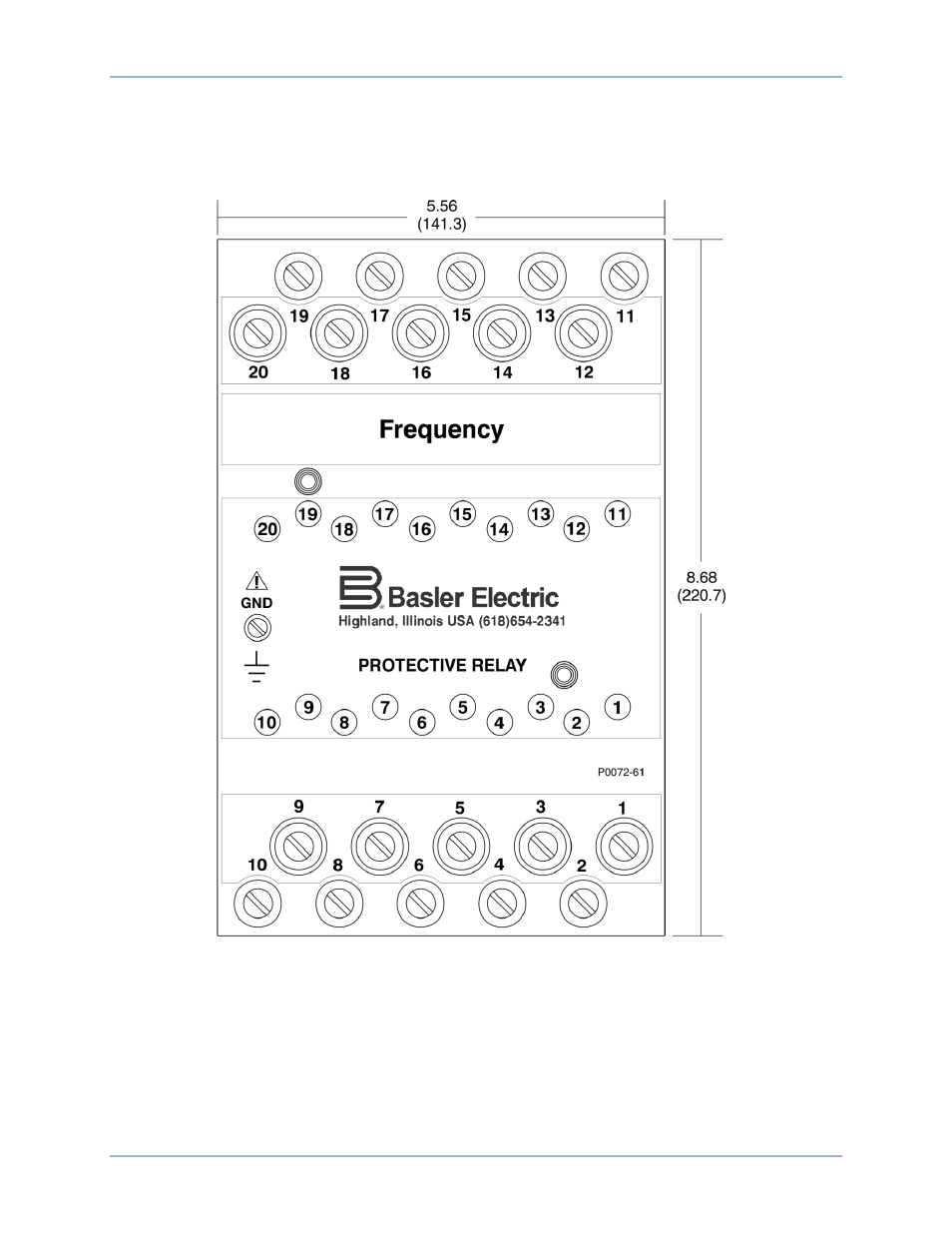Basler Electric BE1-81O/U User Manual | Page 26 / 54