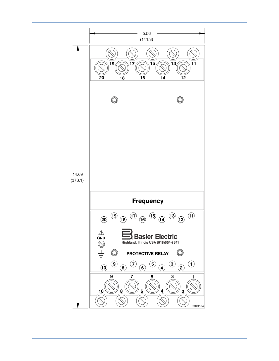 Basler Electric BE1-81O/U User Manual | Page 36 / 54