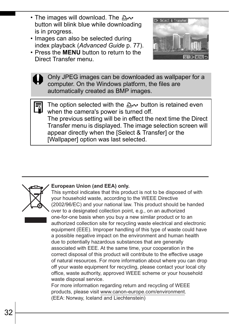 Canon IXUS 75 User Manual | Page 34 / 35