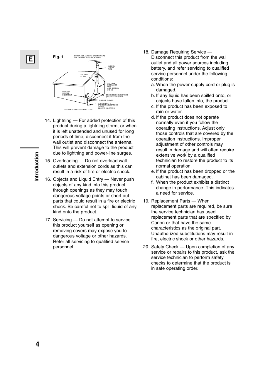 Introduction | Canon elura20 User Manual | Page 4 / 152