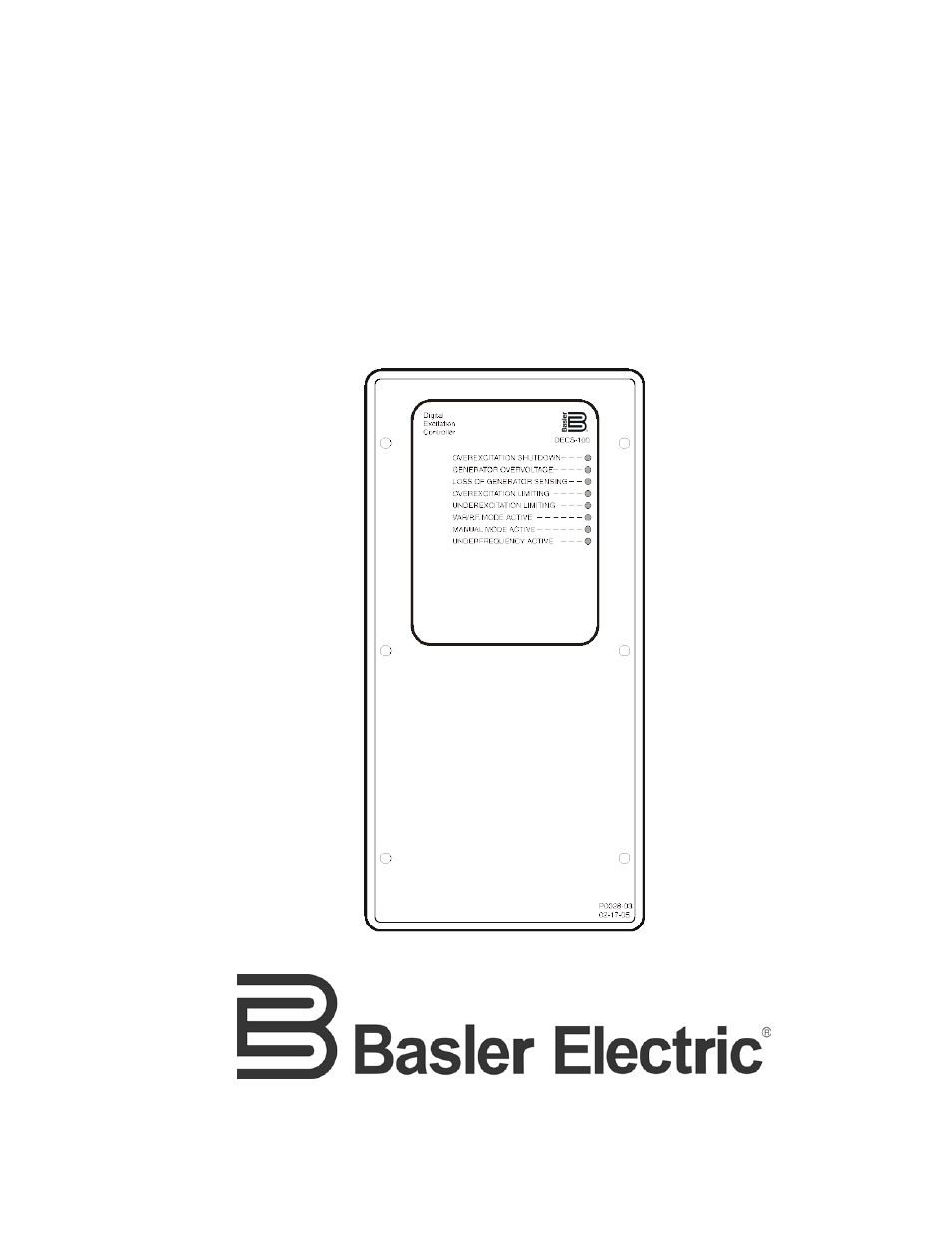 Basler Electric DECS-100 User Manual | 86 pages