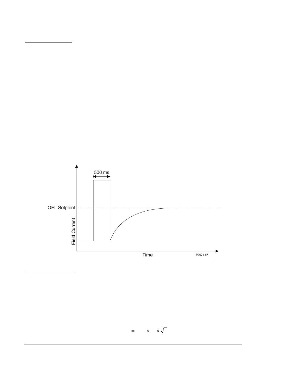 Limiters, Limiters -6, Overexcitation limiting -6 | Underexcitation limiting -6 | Basler Electric DECS-100 User Manual | Page 30 / 86