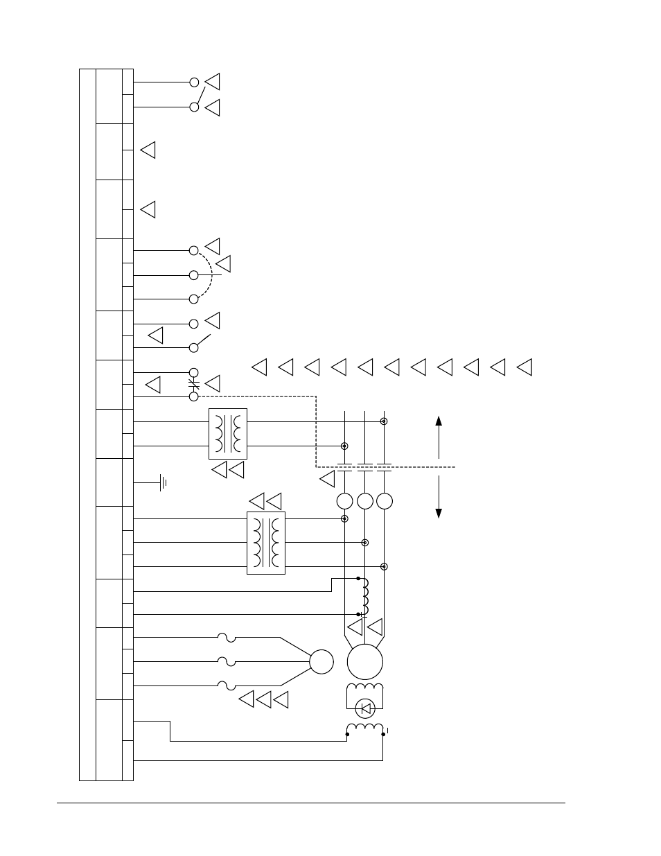 Uti lit y s id e, Ge n e ra to r s id e | Basler Electric DECS-100 User Manual | Page 42 / 86