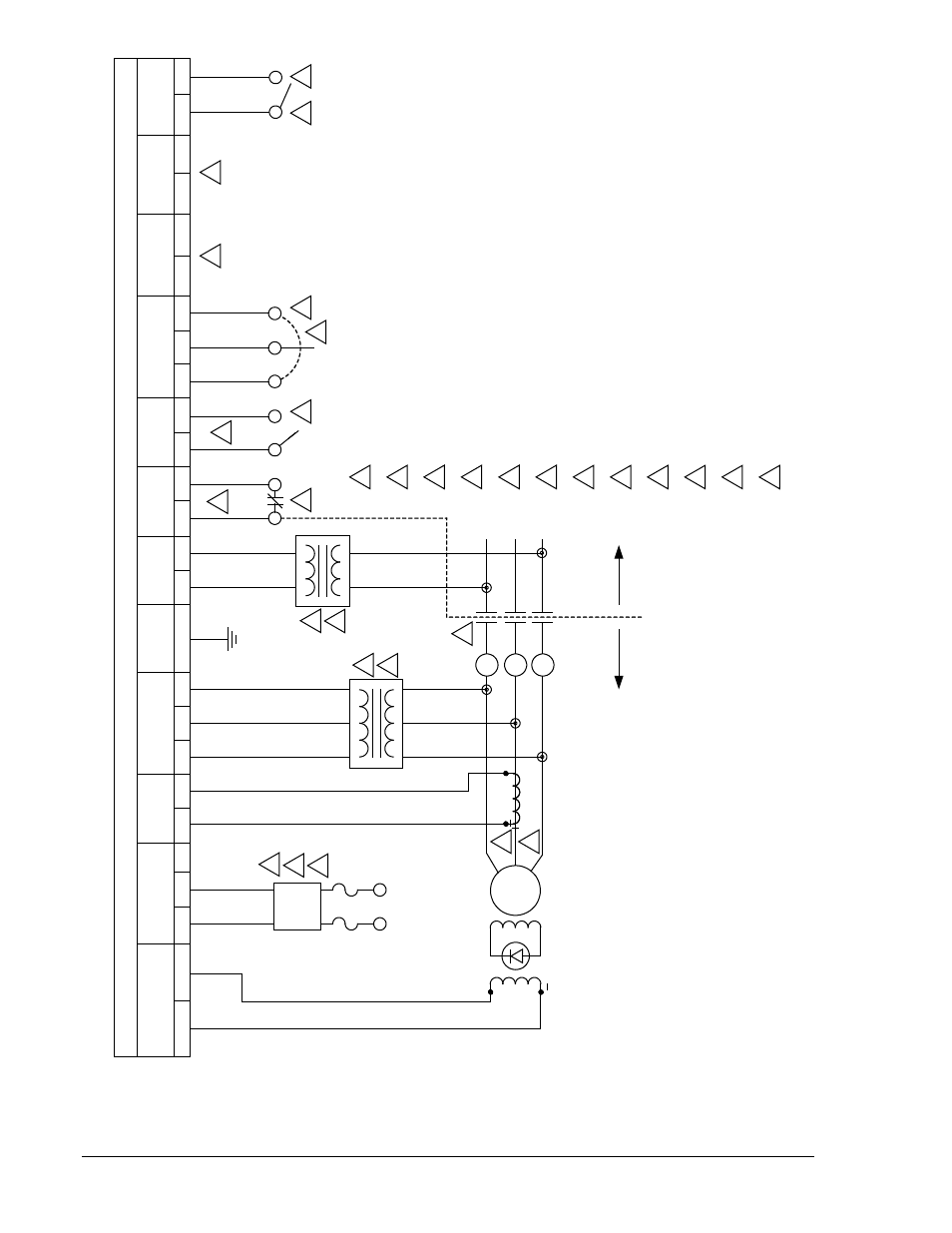 Uti lit y s id e, Ge n e ra to r s id e, No t e s | Basler Electric DECS-100 User Manual | Page 46 / 86