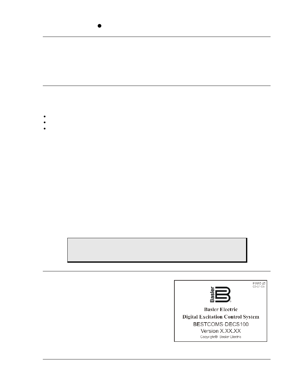 Introduction, Installation, Installing bestcoms | Connecting the decs-100 and pc, Starting bestcoms, Section 5 bestcoms™ software -1, Introduction -1, Installation -1, Installing bestcoms -1, Connecting the decs-100 and pc -1 | Basler Electric DECS-100 User Manual | Page 53 / 86