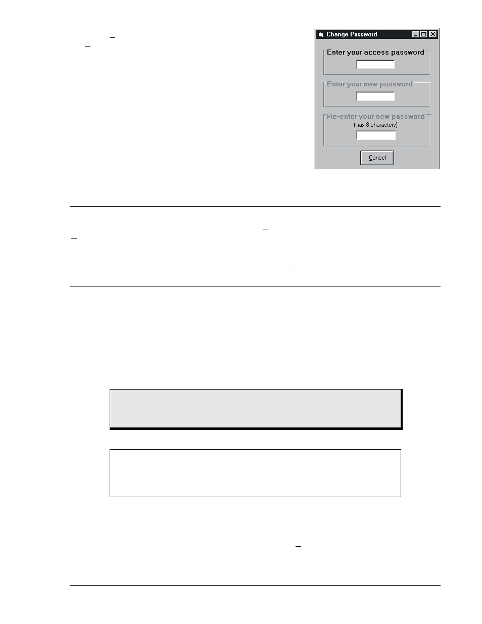 Terminating communication, Embedded firmware, Updating the firmware | Terminating communication -21, Embedded firmware -21, Updating the firmware -21, Figure 5-20. password dialog box -21 | Basler Electric DECS-100 User Manual | Page 73 / 86