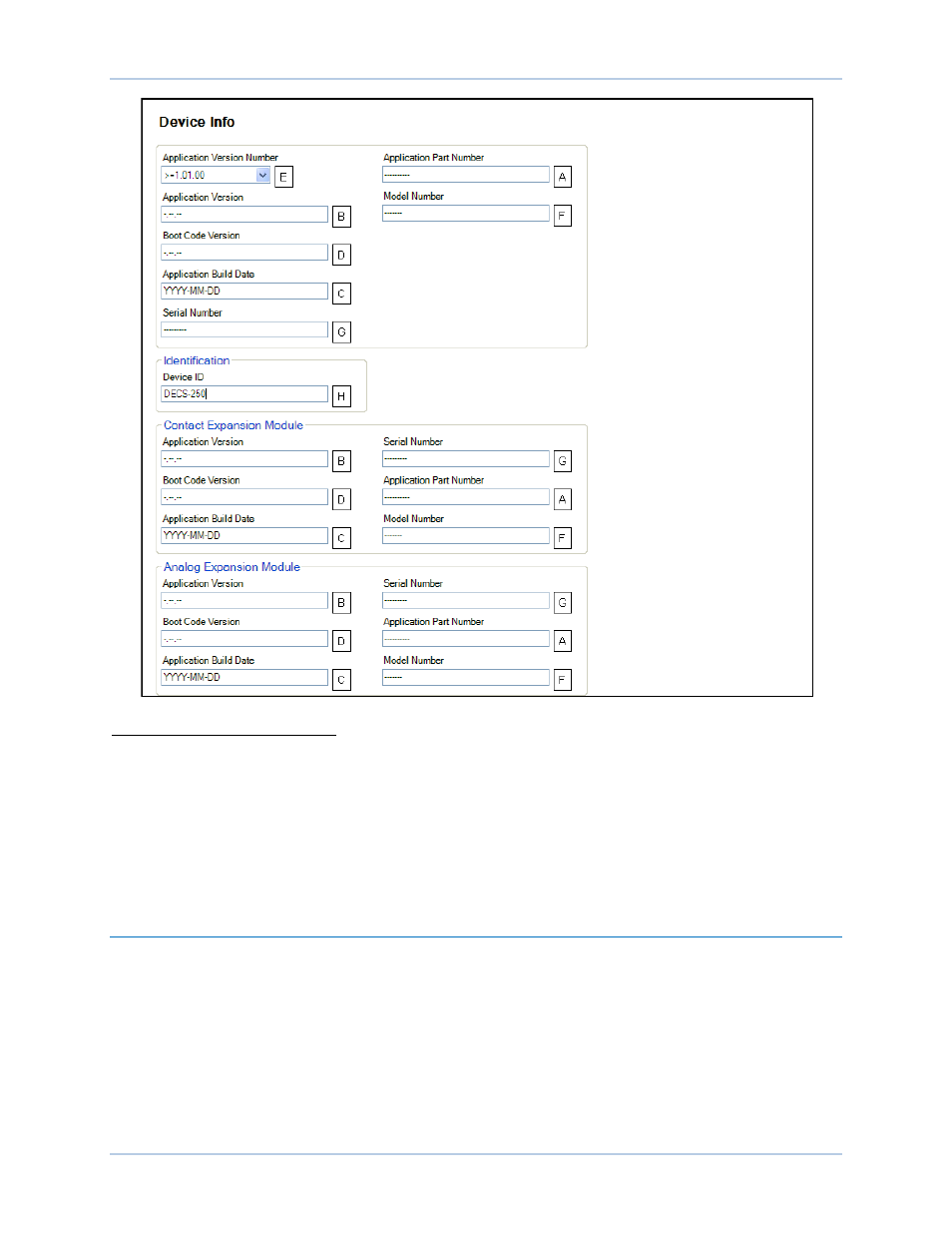 Display units | Basler Electric DECS-250N User Manual | Page 192 / 370