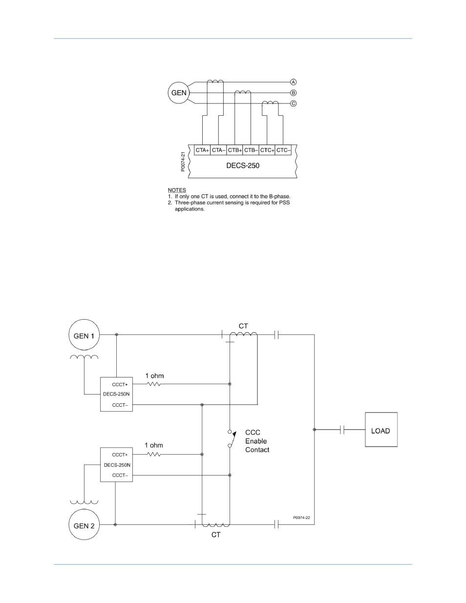 Cross-current compensation | Basler Electric DECS-250N User Manual | Page 30 / 370