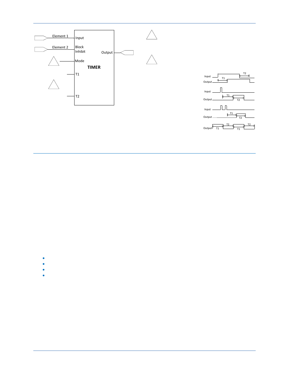 Logic schemes, Default logic scheme, Predefined logic schemes | Timer | Basler Electric DECS-400 User Manual | Page 182 / 250