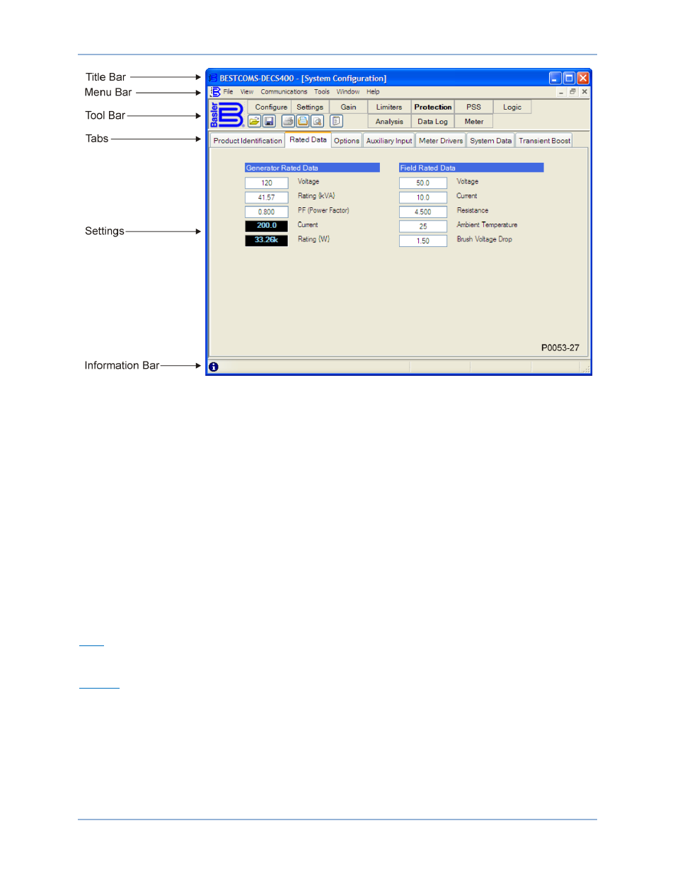 Basler Electric DECS-400 User Manual | Page 72 / 250