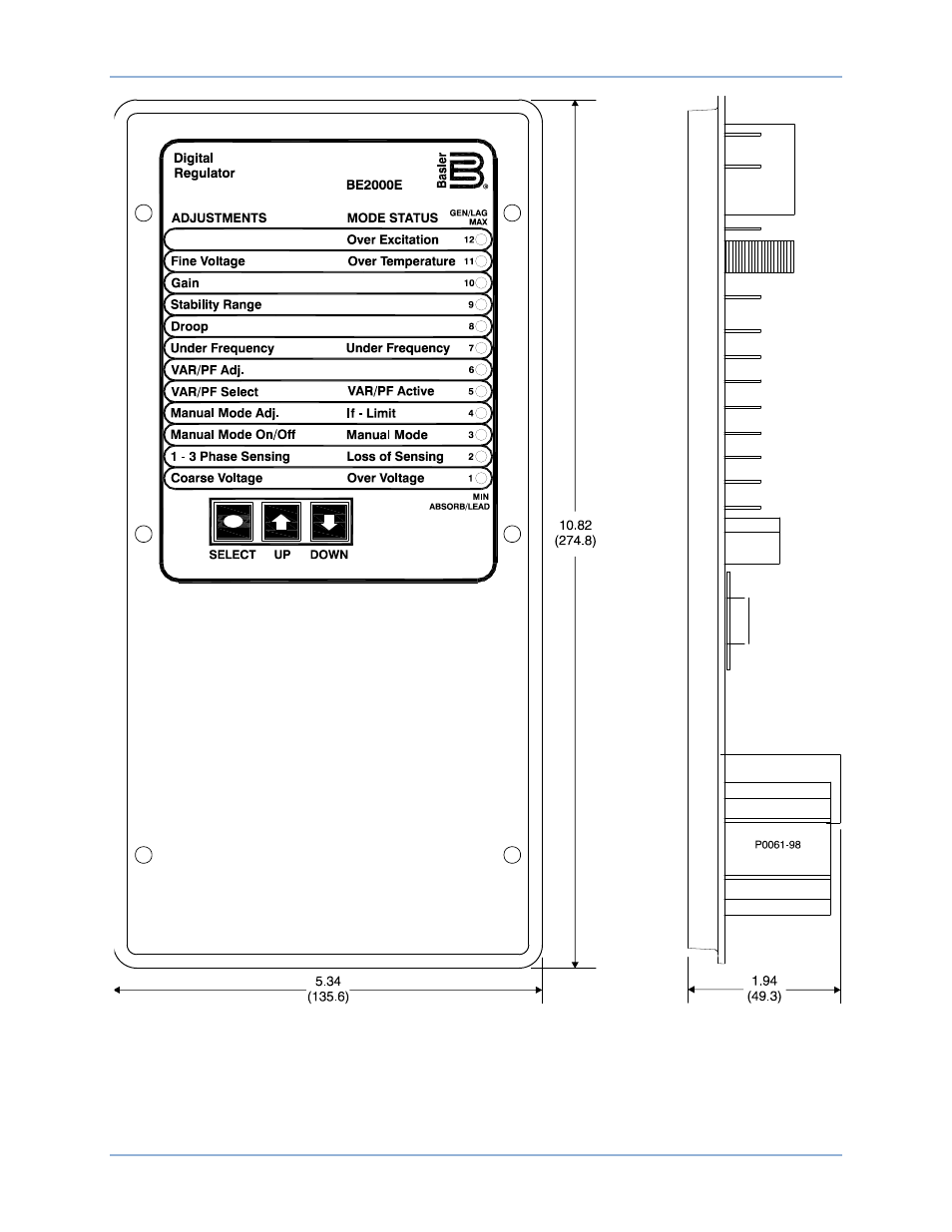 Basler Electric BE2000E User Manual | Page 28 / 82