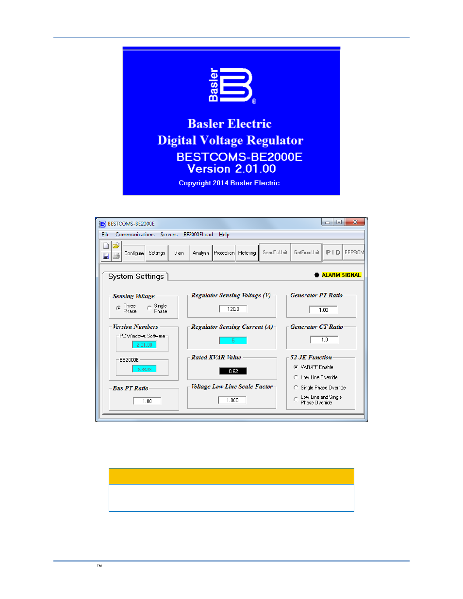 Initial adjustments | Basler Electric BE2000E User Manual | Page 42 / 82