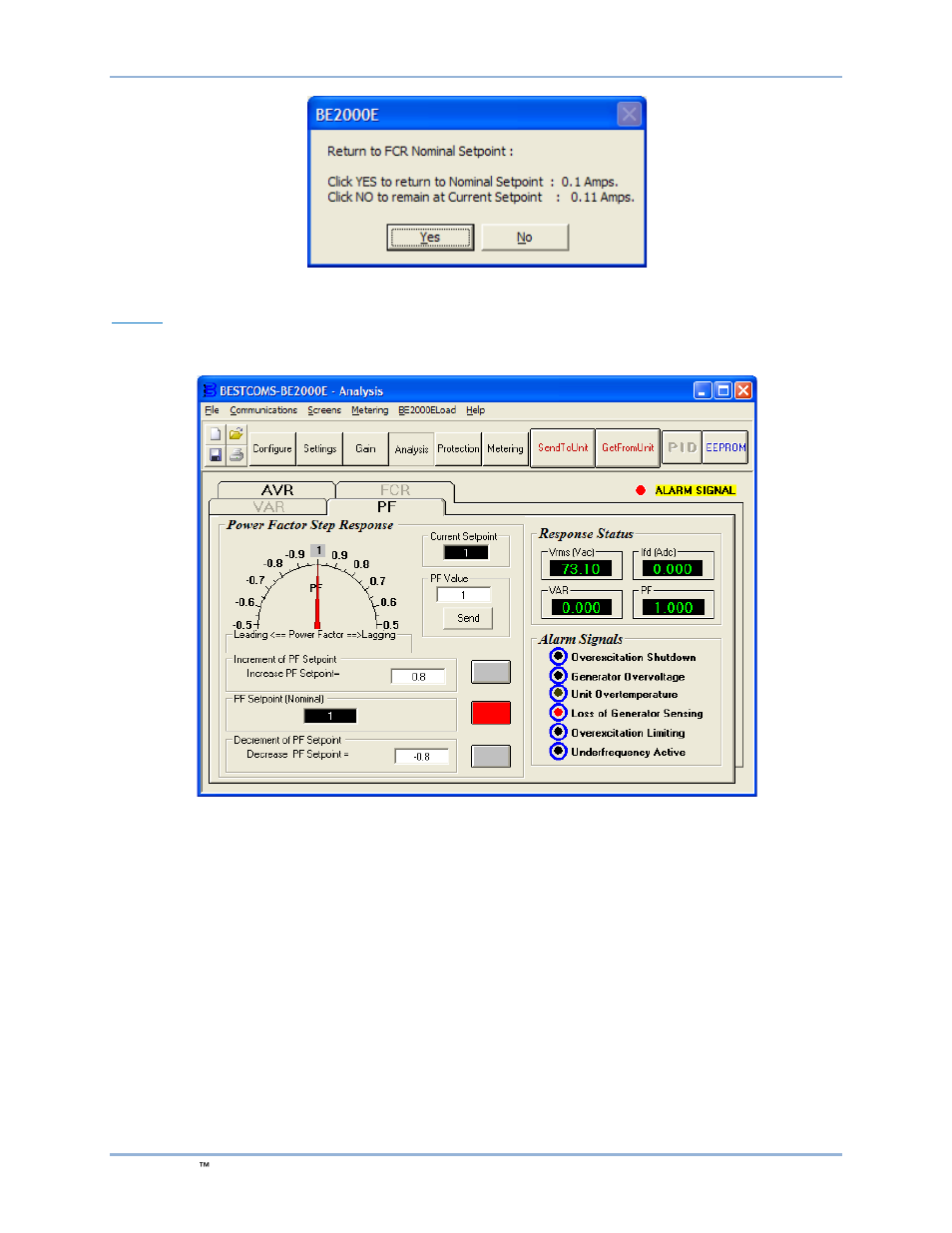 Basler Electric BE2000E User Manual | Page 54 / 82