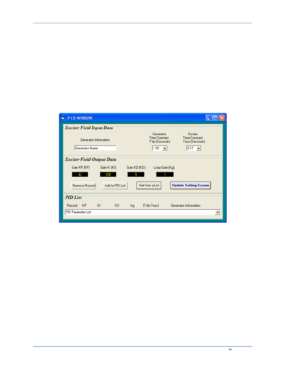 Pid calculation based on input values | Basler Electric BE2000E User Manual | Page 61 / 82