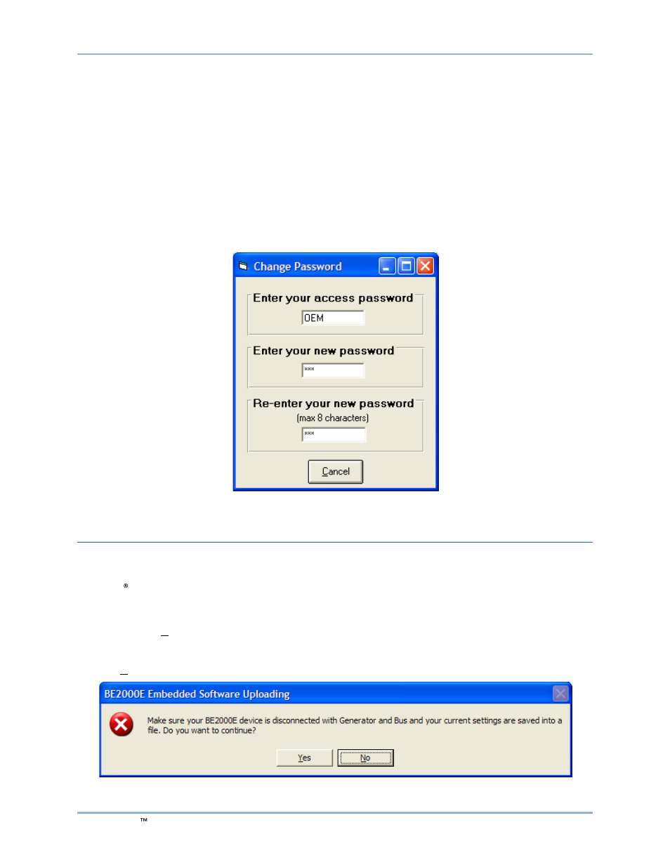 Updating embedded firmware | Basler Electric BE2000E User Manual | Page 64 / 82