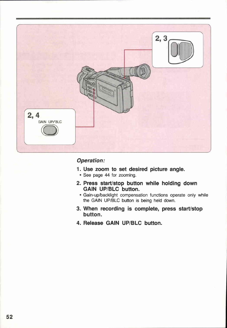 Canon E 600 User Manual | Page 52 / 96