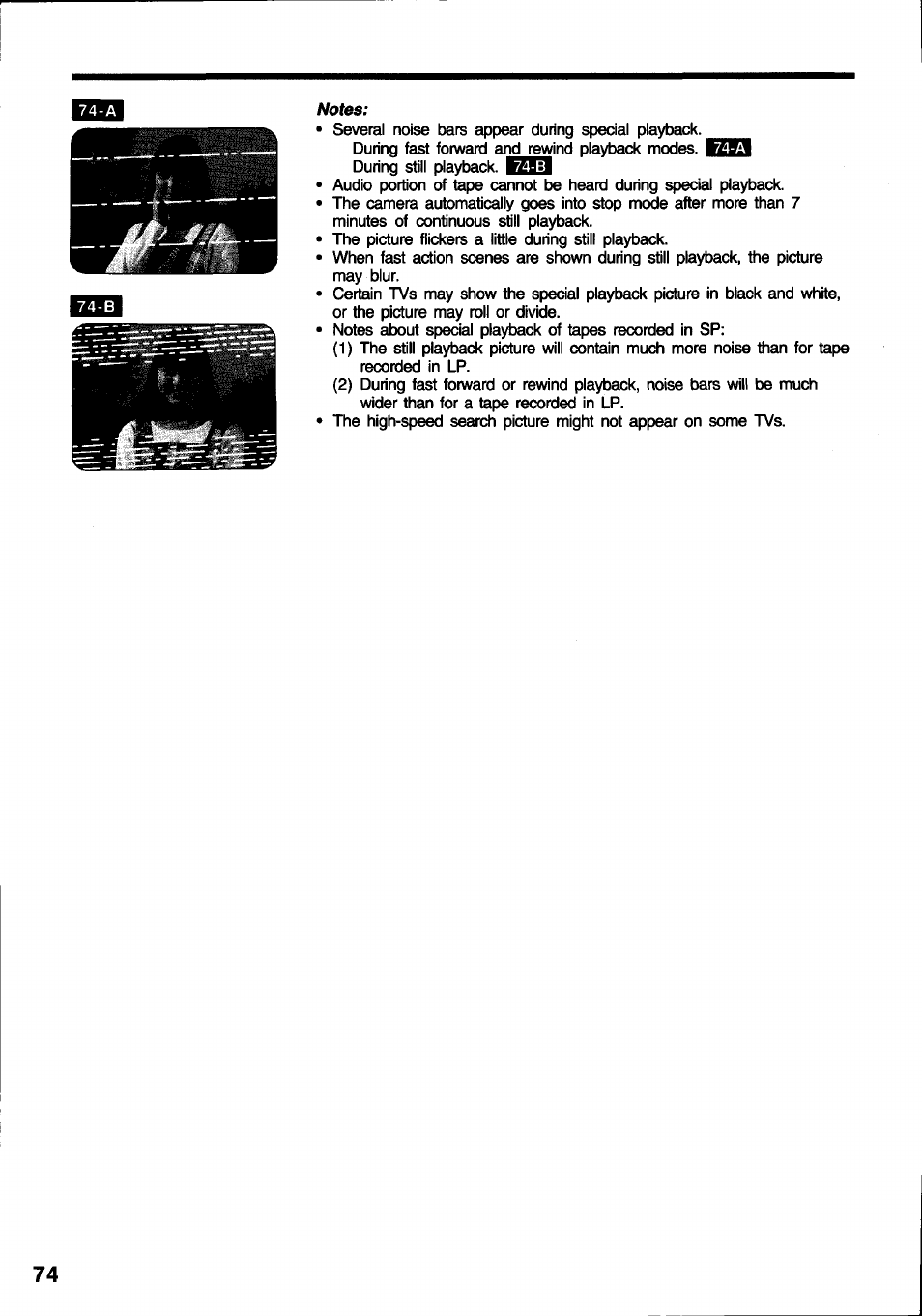 Canon E 600 User Manual | Page 74 / 96