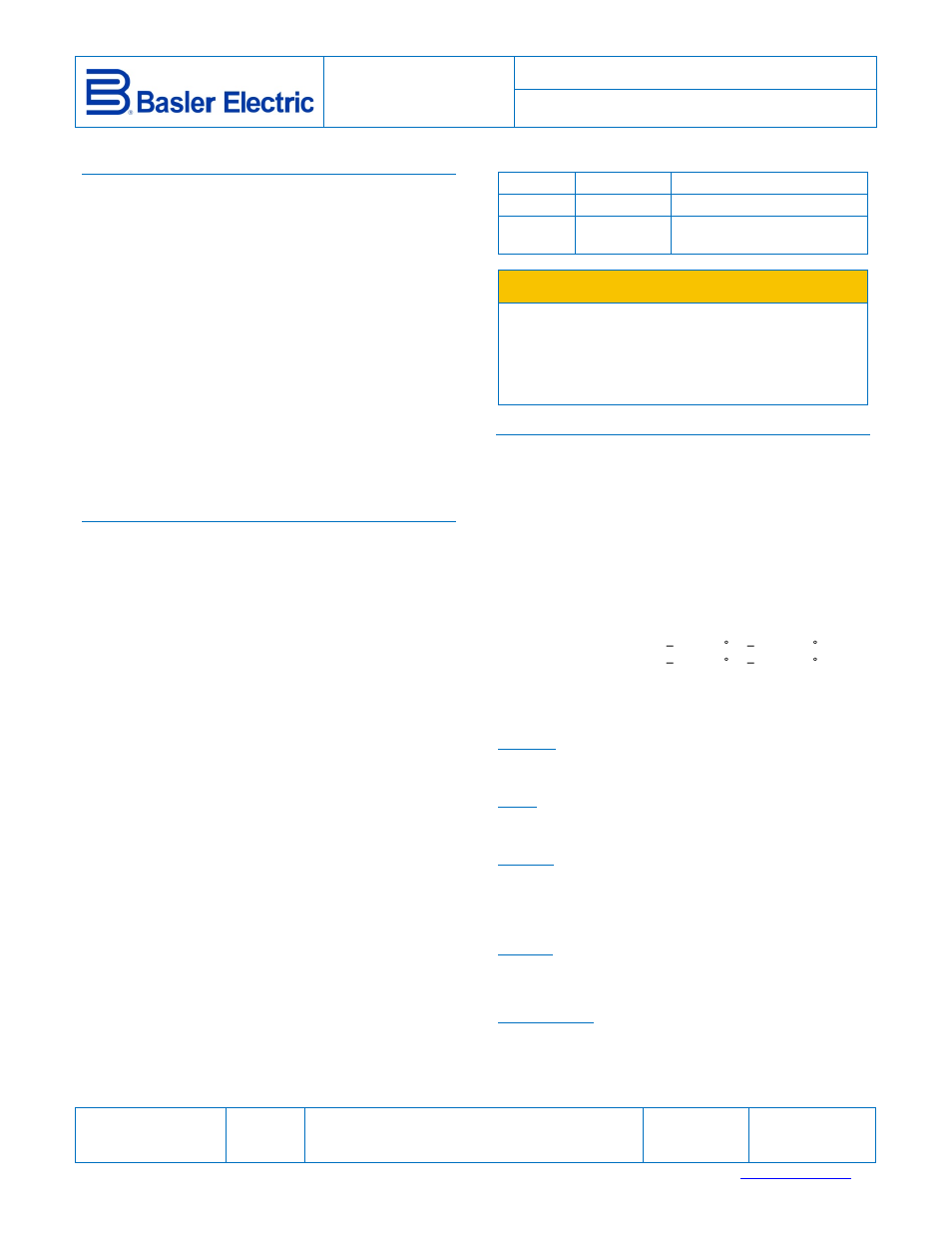 Basler Electric ICRM-7 User Manual | 4 pages