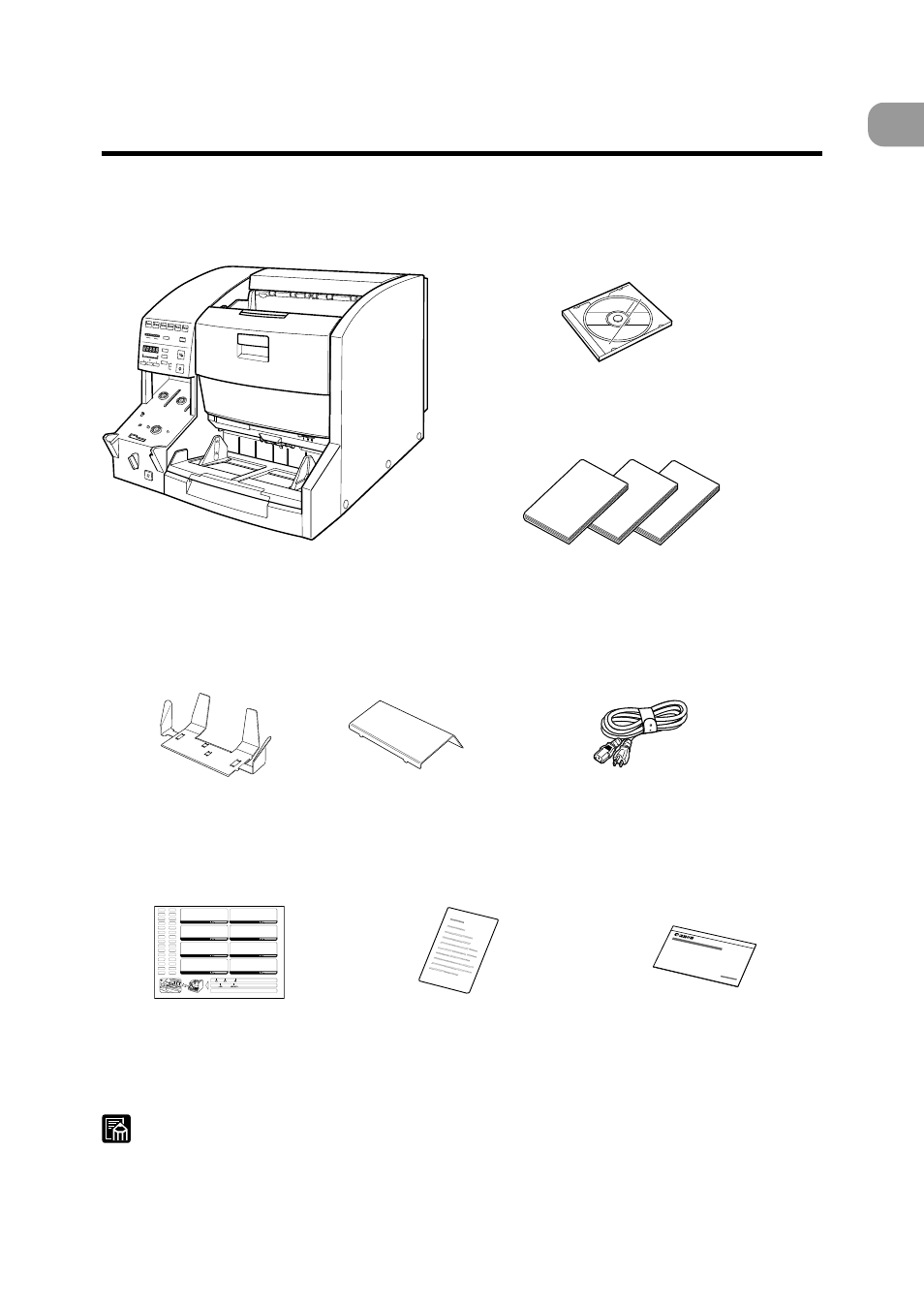 Packaging: what’s in the box | Canon DR-5060F User Manual | Page 13 / 92