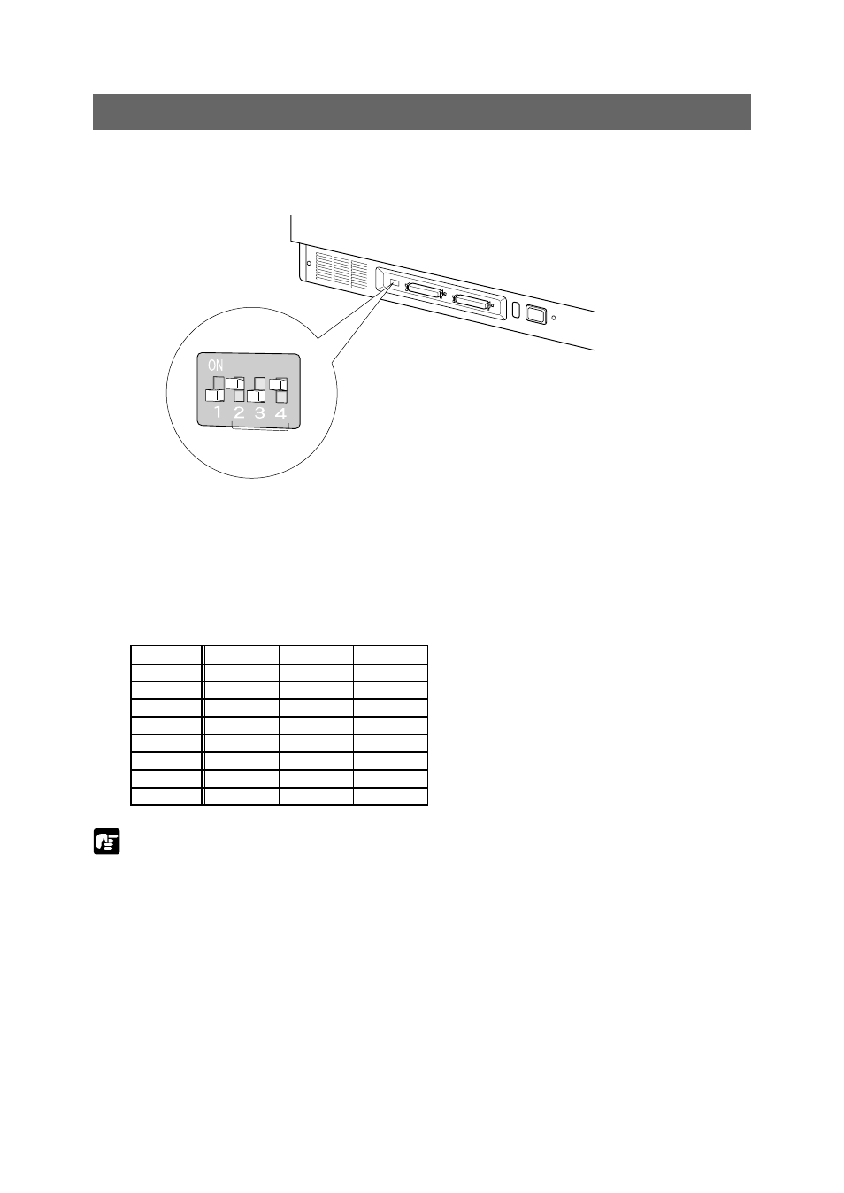 Setting the scsi id and terminator, Setting the scsi id, Connecting to a computer | Canon DR-5060F User Manual | Page 24 / 92