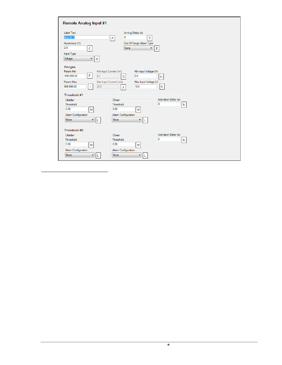 Remote rtd inputs, Remote rtd inputs -45, Figure 4-38. remote analog input #1 -45 | Basler Electric DGC-2020 User Manual | Page 155 / 620