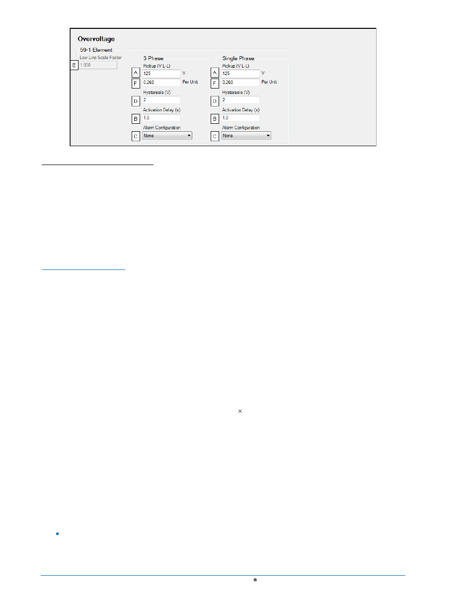 Figure 4-52. overvoltage -62, Phase imbalance (47) | Basler Electric DGC-2020 User Manual | Page 172 / 620