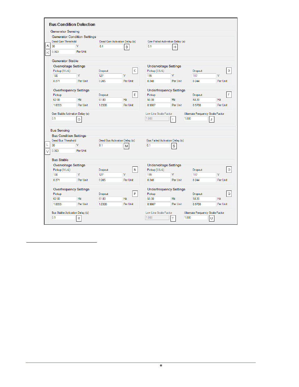 Figure 4-63. bus condition detection -78 | Basler Electric DGC-2020 User Manual | Page 188 / 620