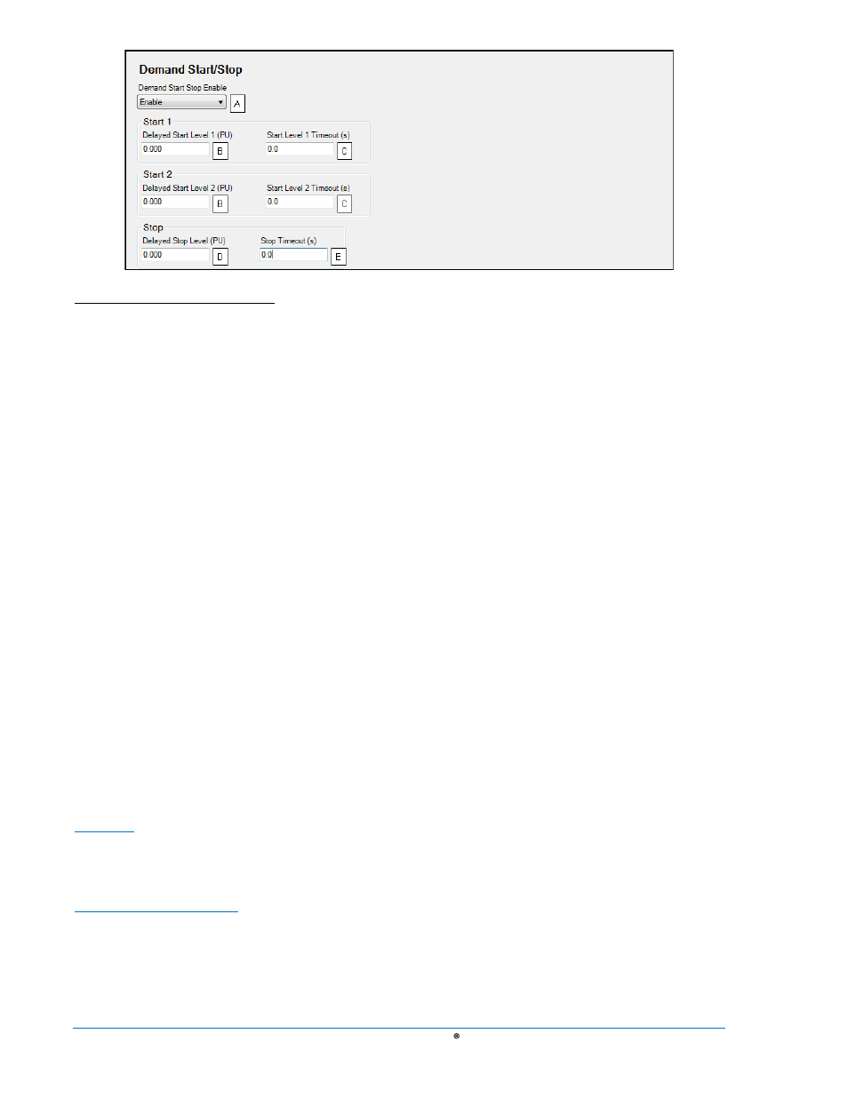 Generator sequencing, Generator sequencing -88, Figure 4-72. demand start/stop -88 | Disabled, Staggered service time | Basler Electric DGC-2020 User Manual | Page 198 / 620