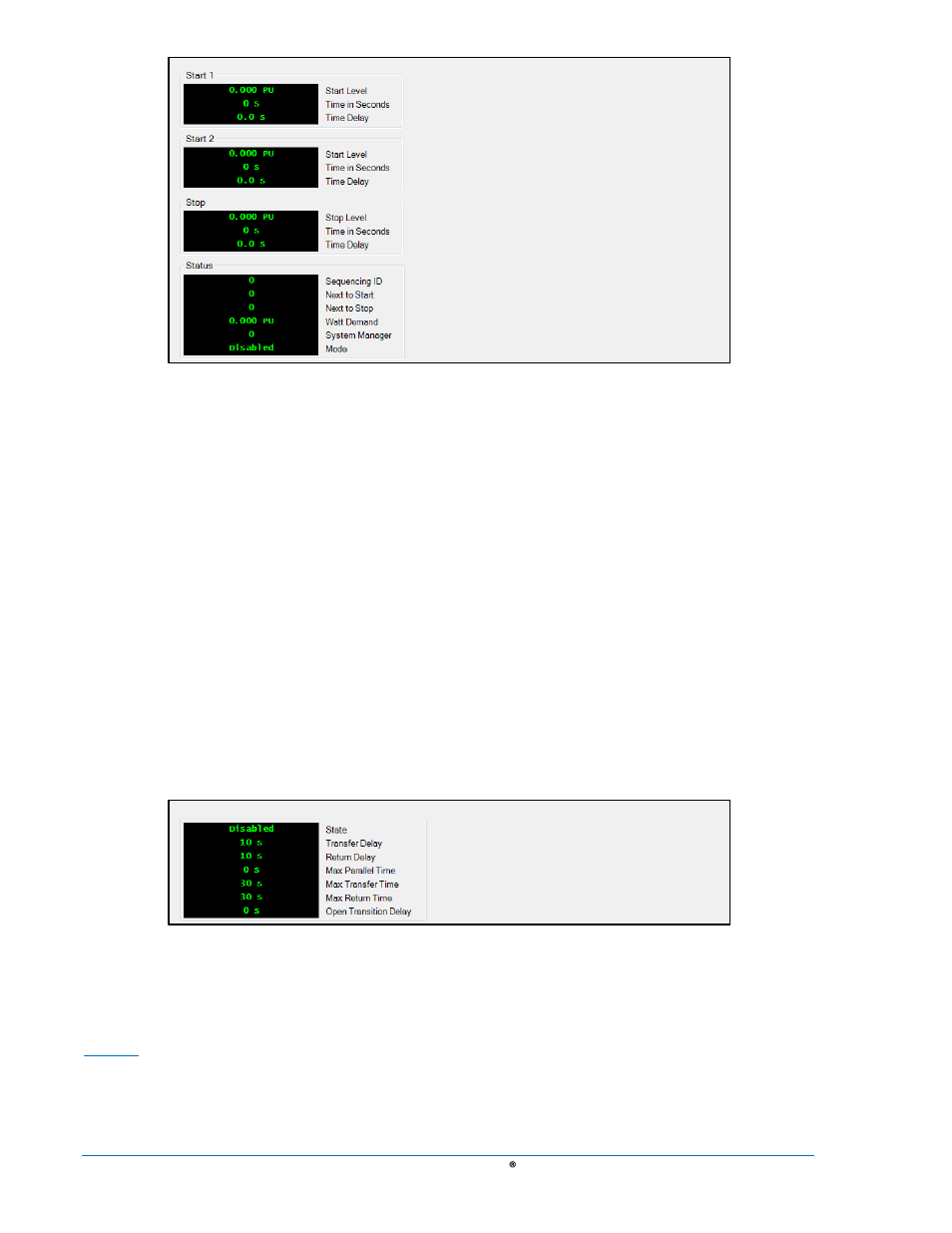 Mains fail transfer status, Diagnostics, Mains fail transfer status -114 | Diagnostics -114, Figure 4-116. metering, generator sequencing -114 | Basler Electric DGC-2020 User Manual | Page 224 / 620