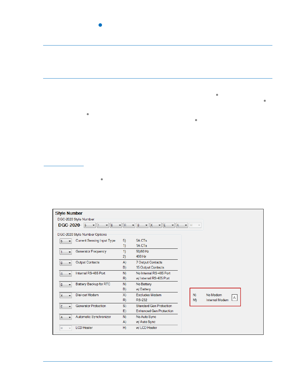 Introduction, Dgc-2020 initial setup, Initial setup required to operate unit | Section 7, Setup -1, Introduction -1, Dgc-2020 initial setup -1, Initial setup required to operate unit -1, General settings -1 | Basler Electric DGC-2020 User Manual | Page 289 / 620