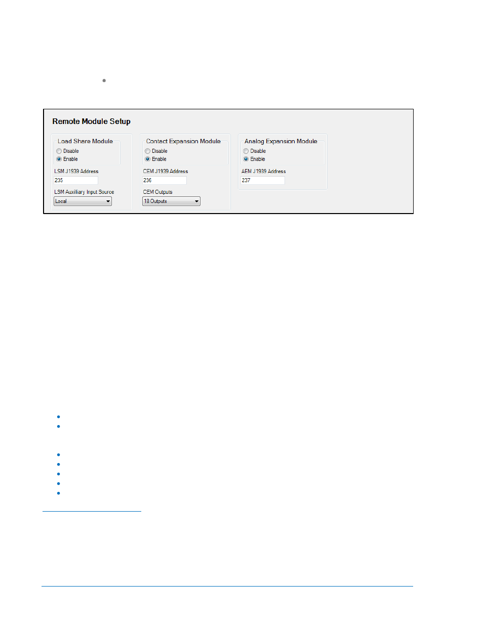 Enable lsm-2020, cem-2020, and aem-2020, Programmable inputs, Enable lsm-2020, cem-2020, and aem-2020 -16 | Programmable inputs -16, Configuration instructions -16 | Basler Electric DGC-2020 User Manual | Page 304 / 620
