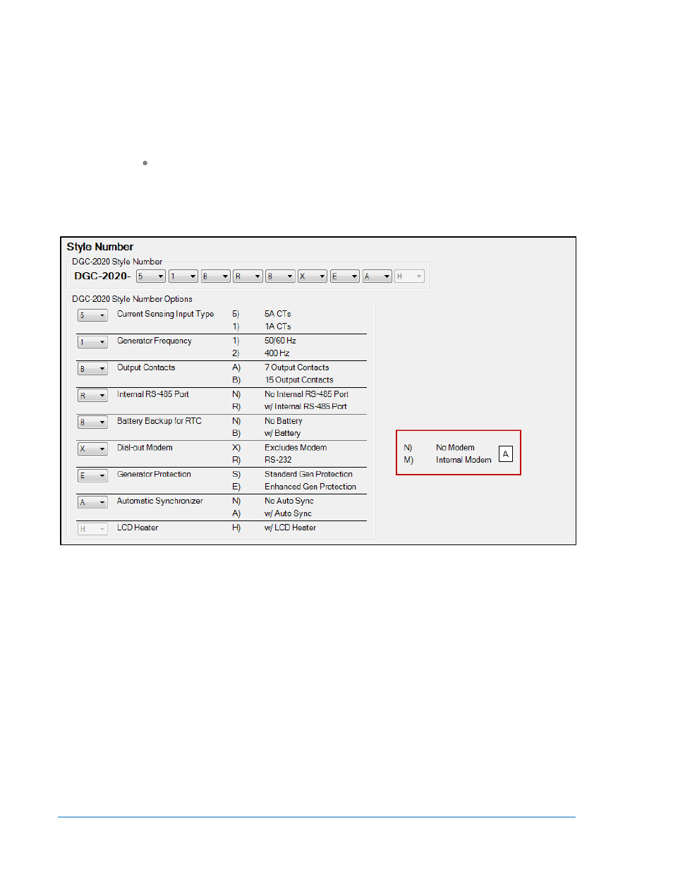 Basler Electric DGC-2020 User Manual | Page 324 / 620