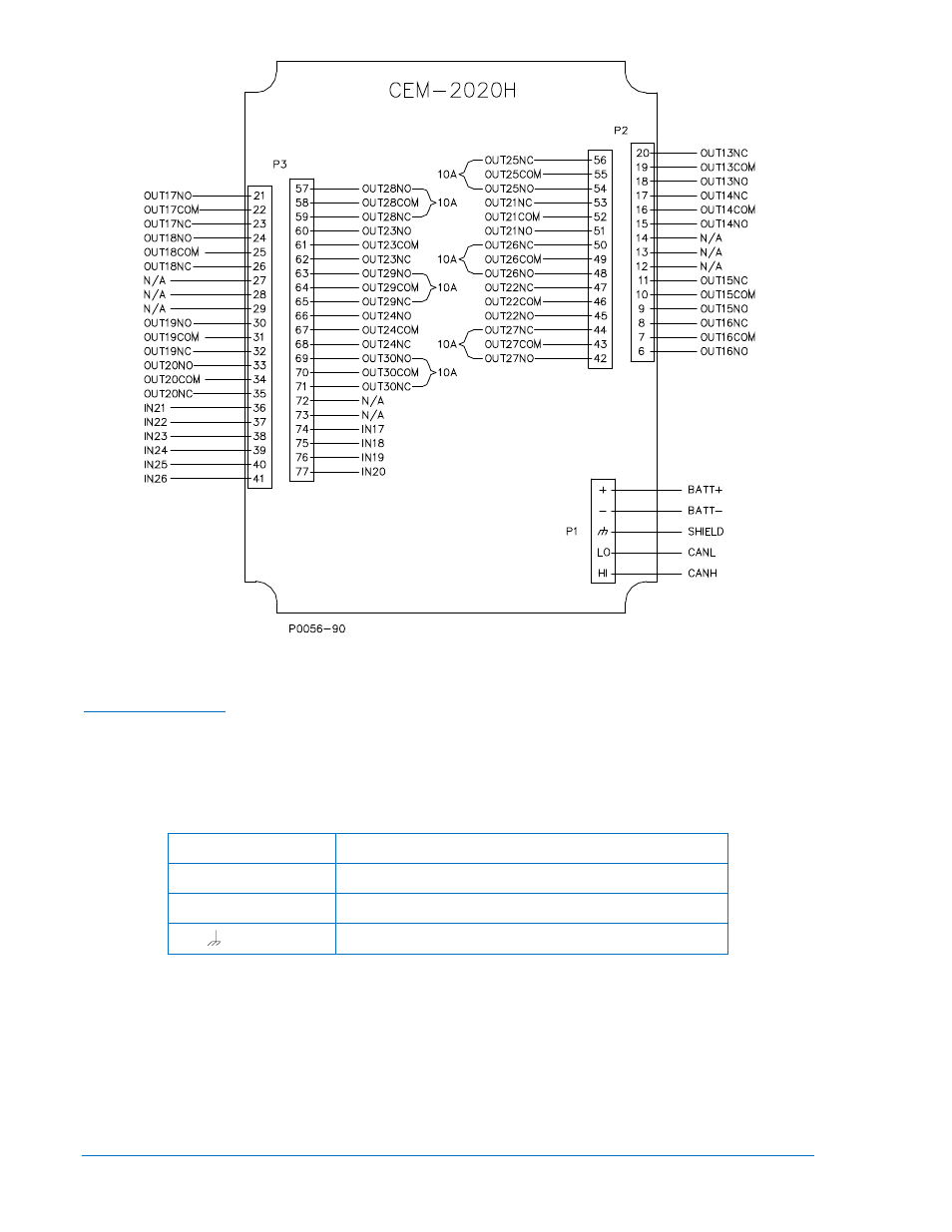 Can bus interface -8, Table 10-2. can bus interface terminals -8 | Basler Electric DGC-2020 User Manual | Page 394 / 620
