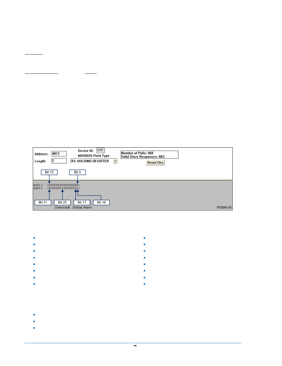 Long integer data format (int32), Bit bit-mapped parameter mapping, Floating point data format | Basler Electric DGC-2020 User Manual | Page 438 / 620